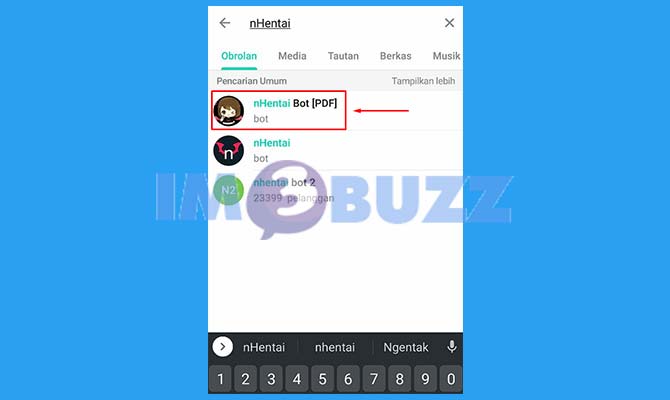 Pilih Bot Kode Nuklir Telegram