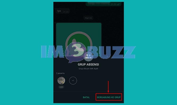Tap Bergabung ke Grup Whatsapp