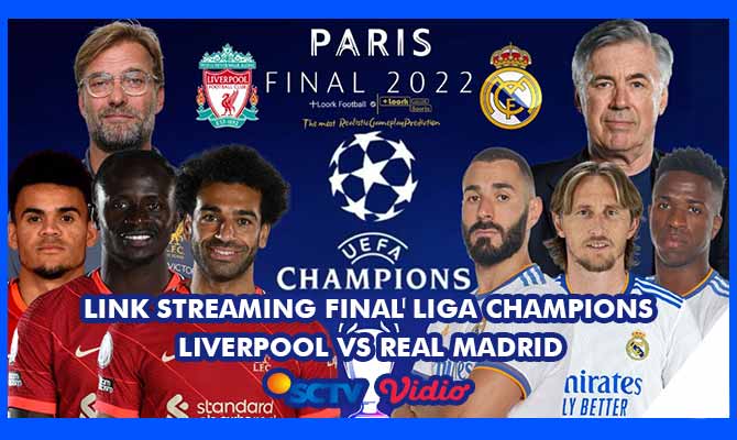 Link Streaming Final UCL Lewat Video dan SCTV