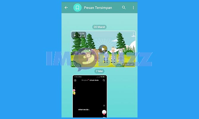Selesai Melihat Unduhan di Telegram
