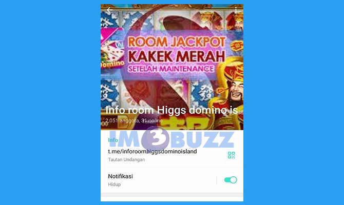 Info room Higgs domino island TmDRAGON