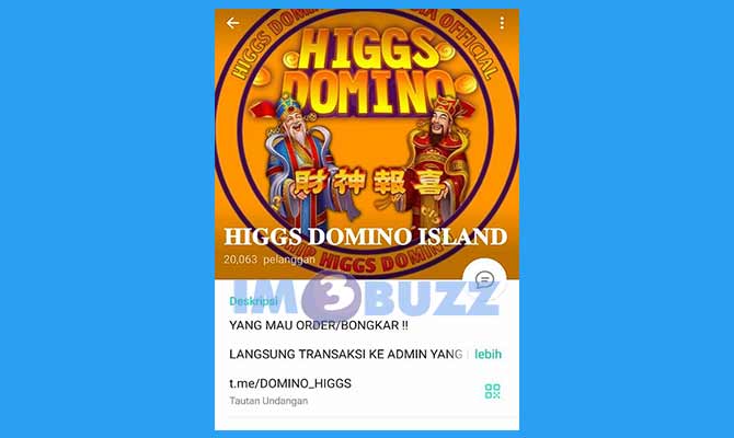 Group Telegram HIGSS DOMINO ISLAND