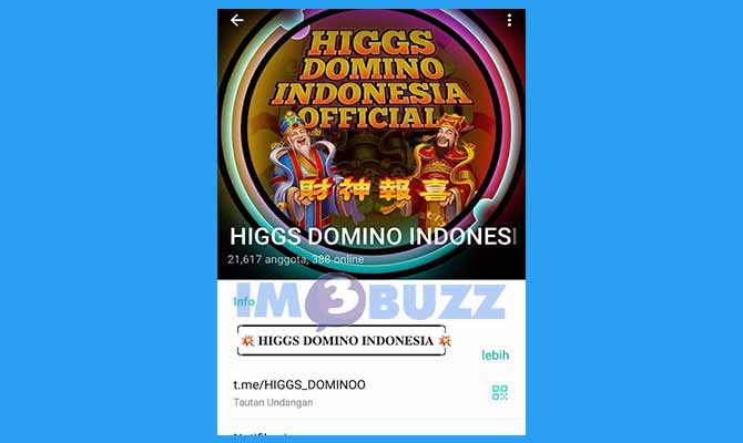 Grup Telegram HIGGS DOMINO INDONESIA OFFICIAL