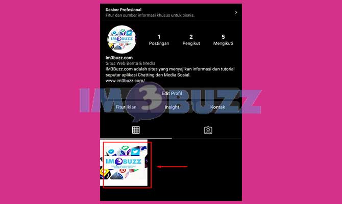 Cari Dan Pilih Konten Instagram