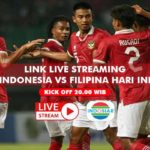 Link Live Streaming Indonesia vs Filipina Hari Ini