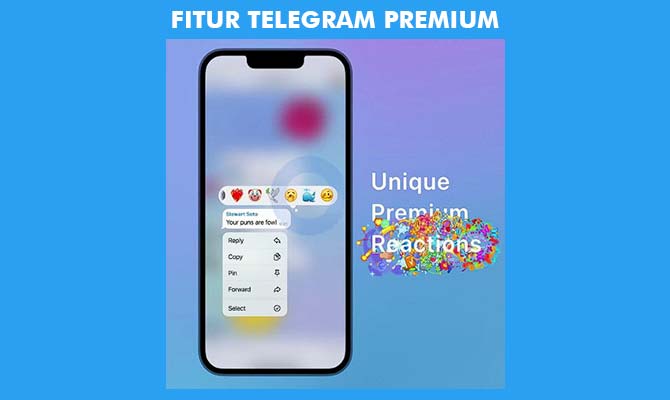 Reaksi Unik Telegram