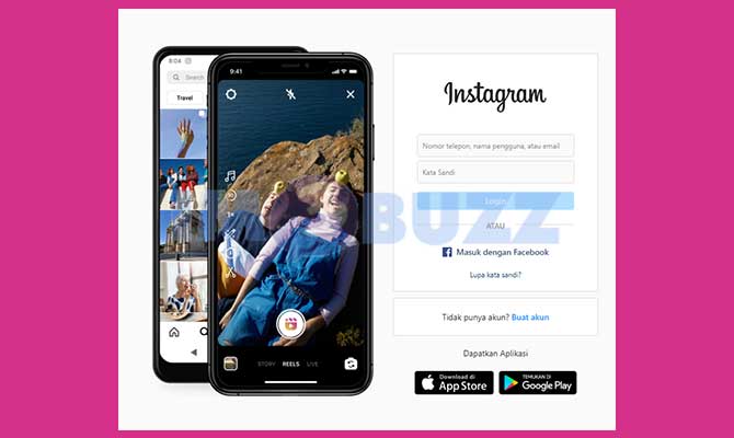 Masuk ke Akun Instagram
