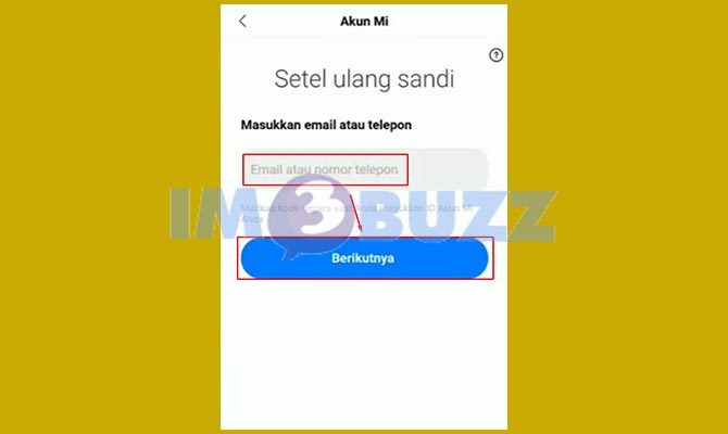 Masukkan Nomor Telepon