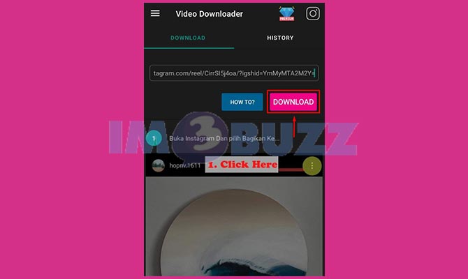 Download Video Instagram ke Galeri