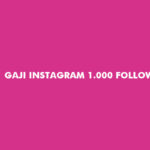 Gaji Instagram 1.000 Followers