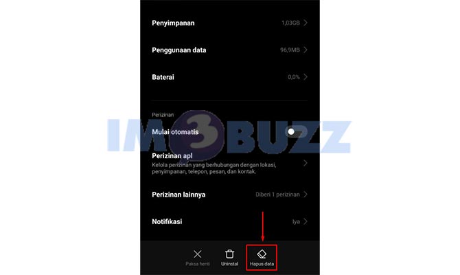 Ketuk Hapus Data