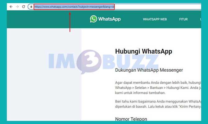 Kunjungi Pusat Bantuan Whatsapp