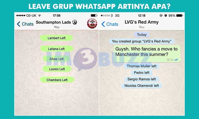 Leave Grup Whatsapp Artinya