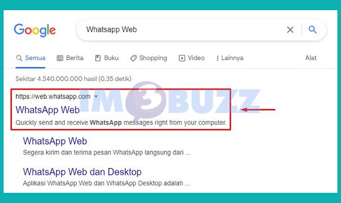 Kunjungi Whatsapp Web
