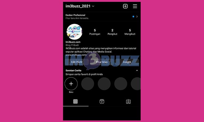 Masuk Ke Profil Instagram