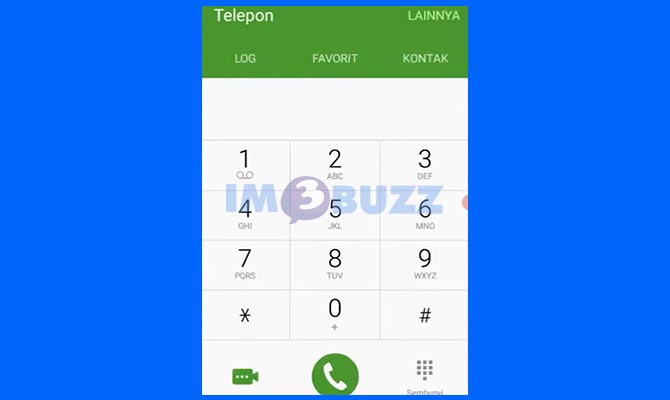 Buka Menu Panggilan atau Telepon