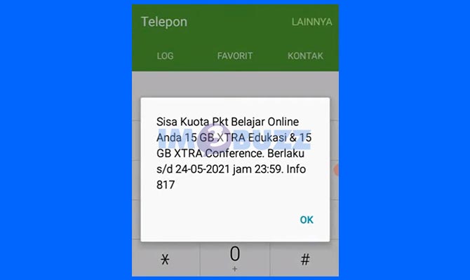 Selesai Mendapatkan Kuota Gratis XL