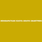 Cara Mendapatkan Kuota Gratis Smartfren Andromax