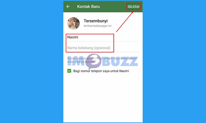 Atur Nama Kontak Telegram