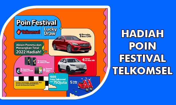 Hadiah Undian Poin Festival Telkomsel