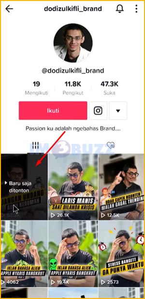 7 Cari Video Baru Saja Ditonton