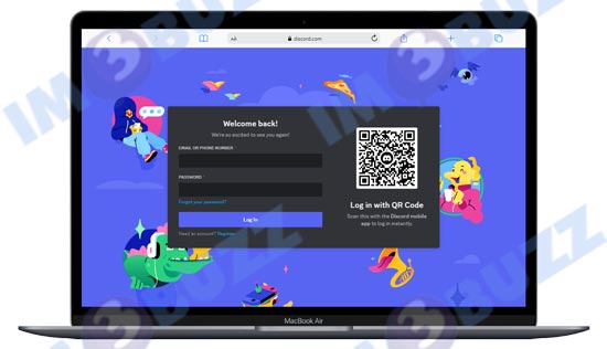 Login Akun Discord