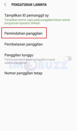 bagaimana cara menelpon nomor yang dialihkan