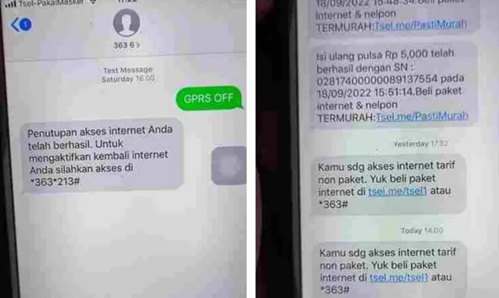 Cara Mengaktifkan GPRS di Kartu Simpati