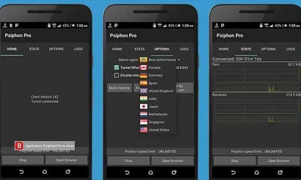 Cara Setting Psiphon Pro Telkomsel Videomax Full Speed