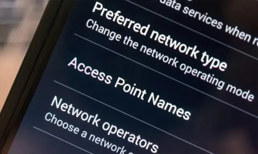 Mengatur APN atau Access Point Name